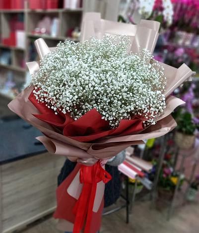 Букет цветов из: Гипсофила в Новолотошино