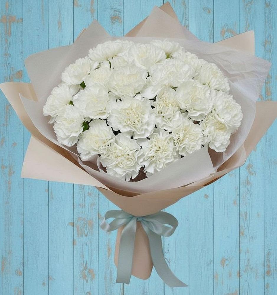 Букет цветов из: Гвоздики в Новолотошино