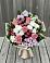 Букет цветов из: Альстромерии, Гвоздики, Розы и Хризантемы в Новолотошино