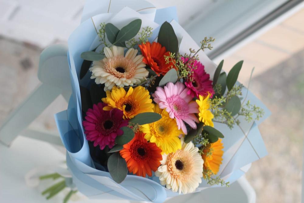 Букет цветов из: Герберы в Новолотошино