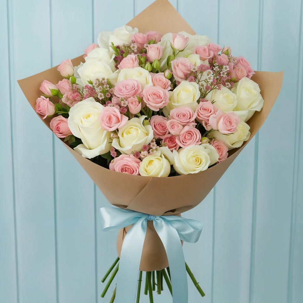 Букет цветов из: Розы в Новолотошино