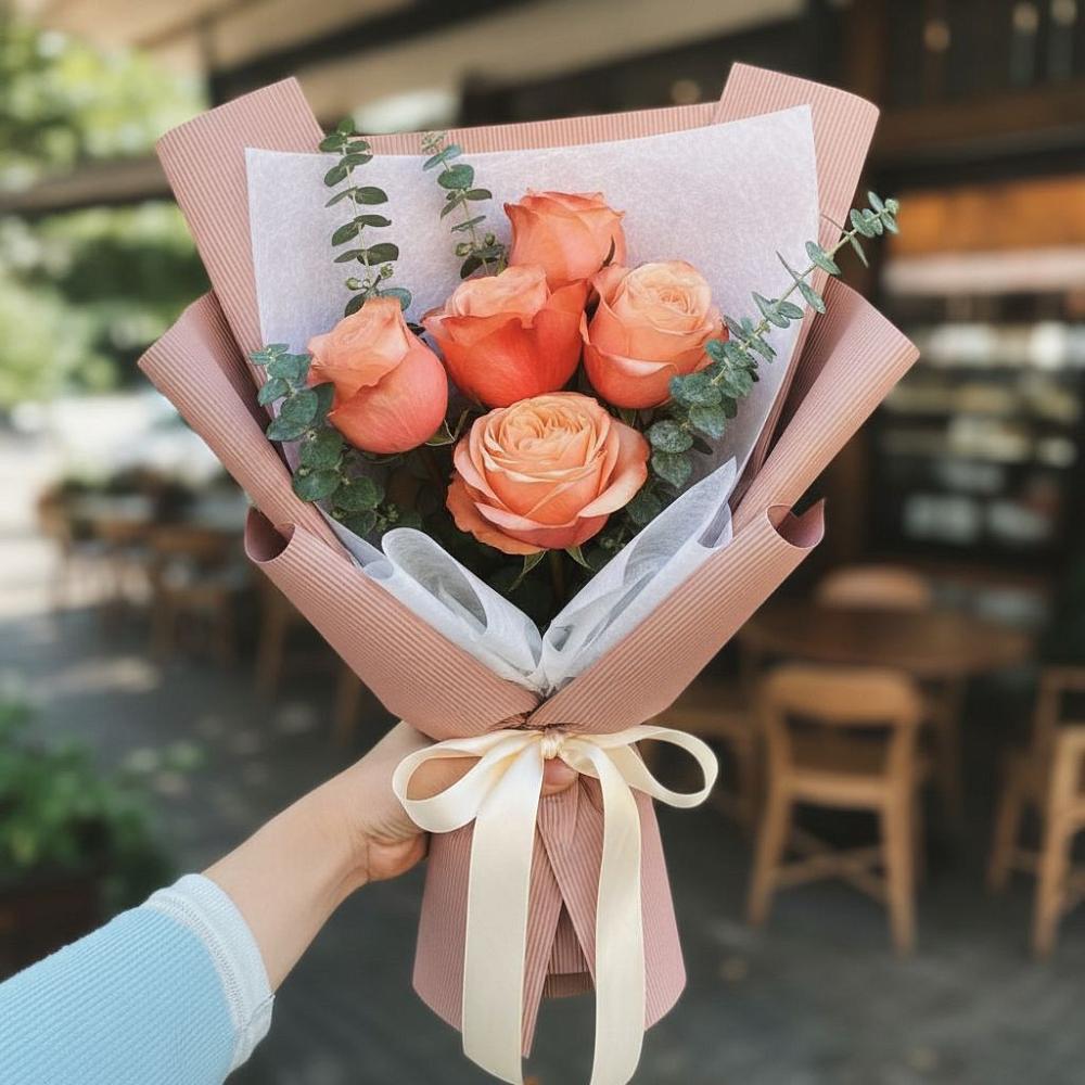 Букет цветов из: Розы в Новолотошино