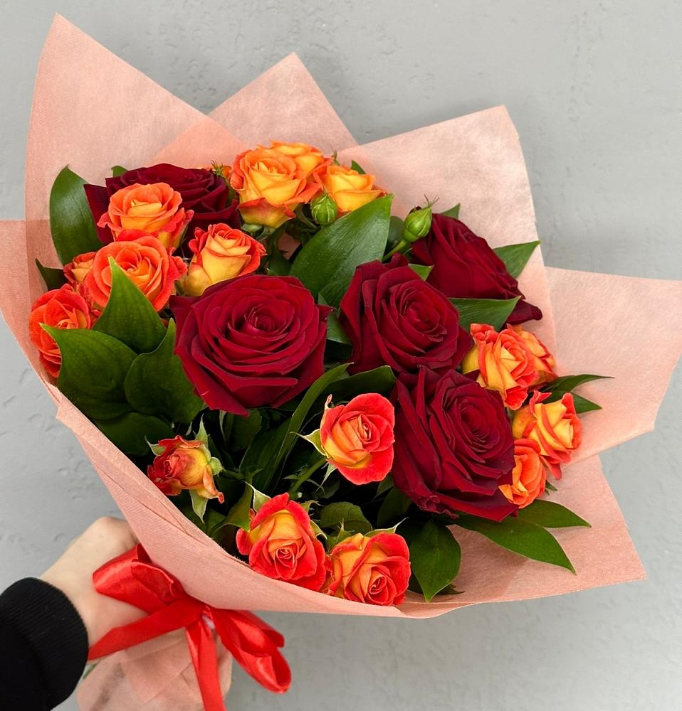 Букет Любовь и восторг в Новолотошино