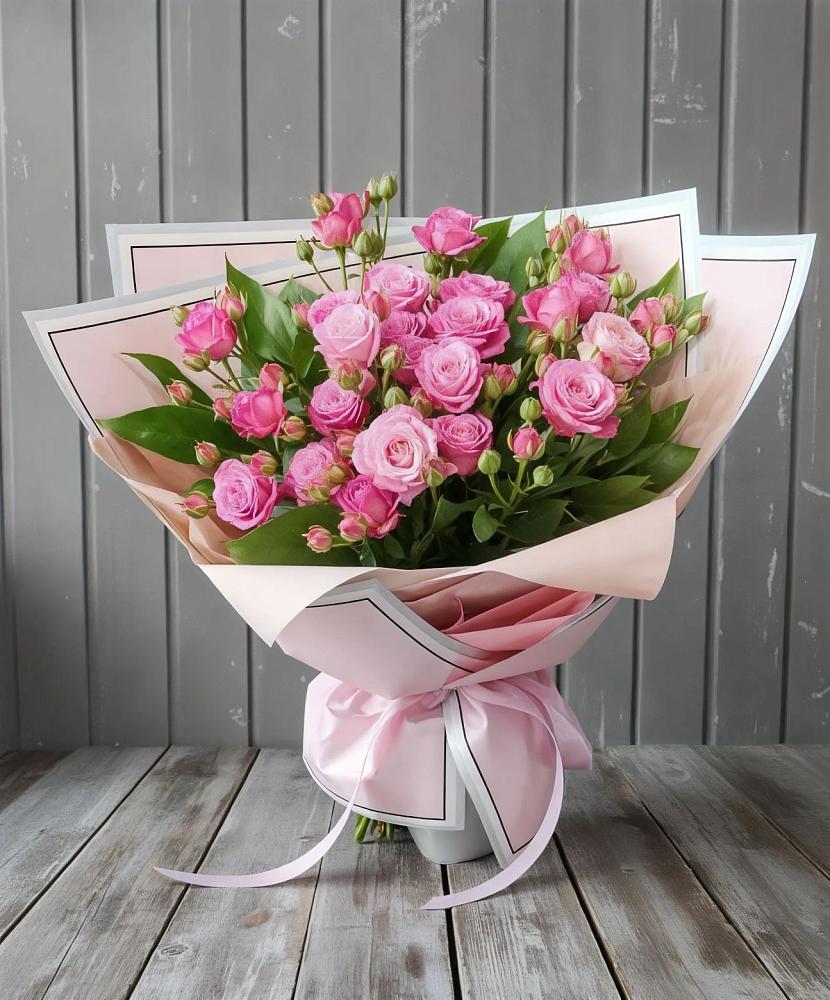 Букет Розовый кустик в Новолотошино