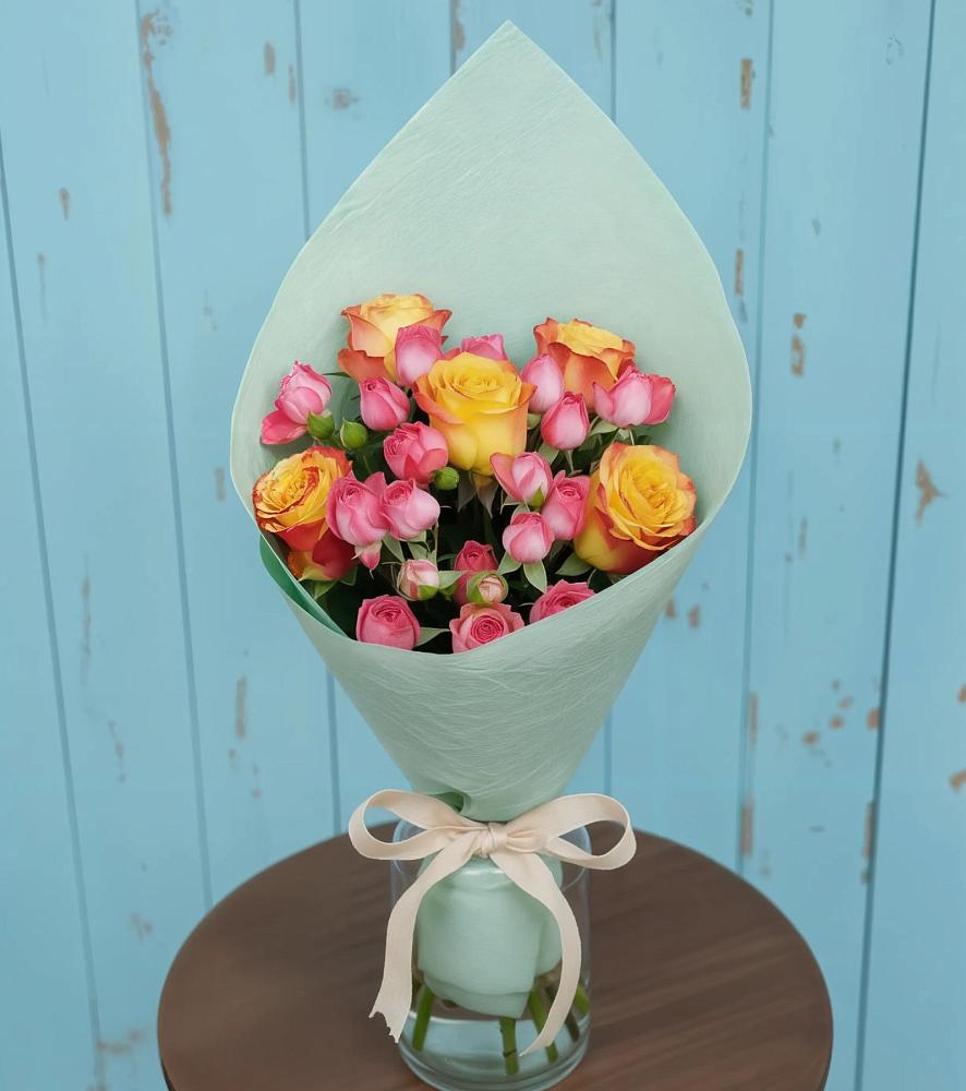 Букет цветов из: Розы в Новолотошино