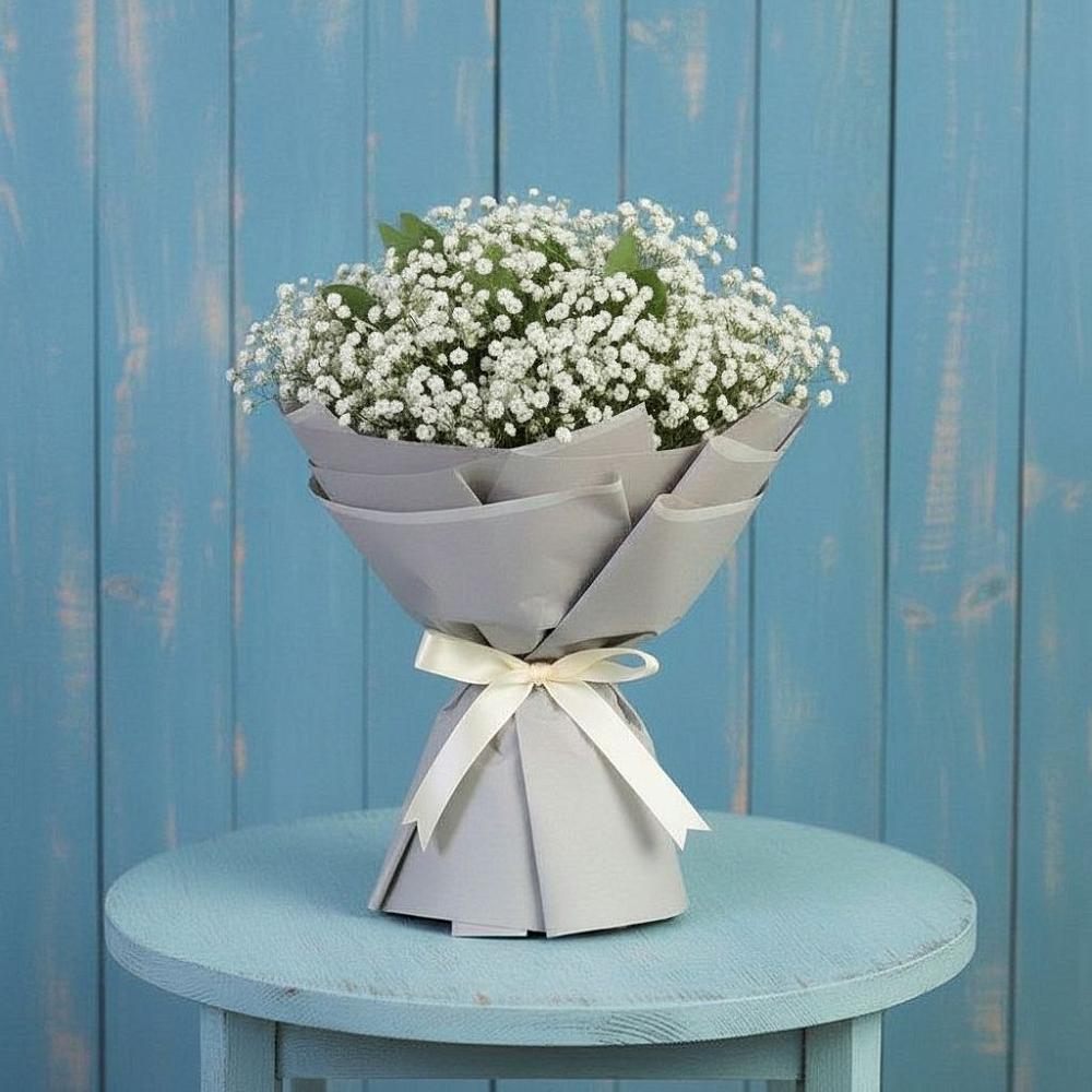 Букет цветов из: Гипсофила в Новолотошино