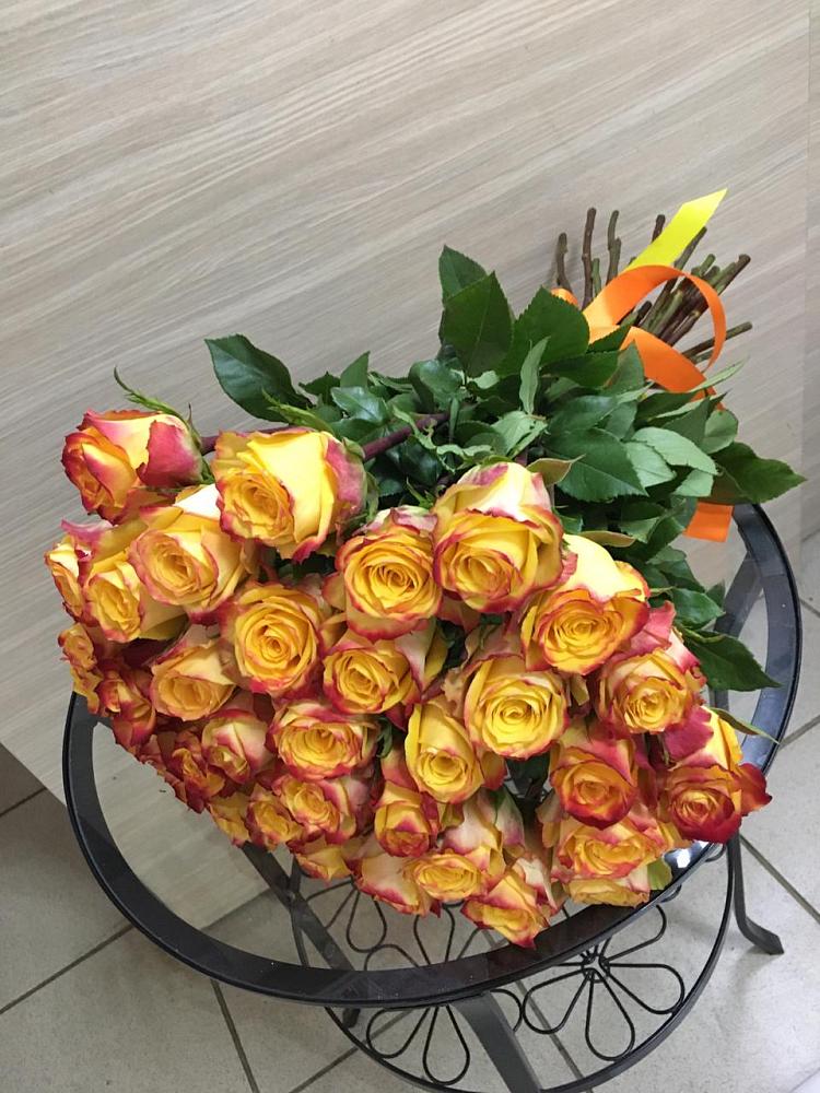 Букет Желтые розы в Новолотошино