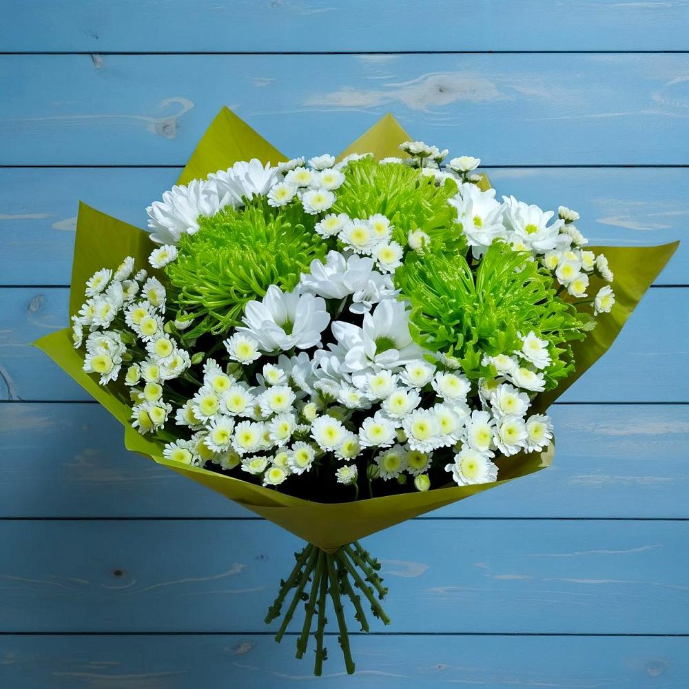 Букет цветов из: Хризантемы в Новолотошино