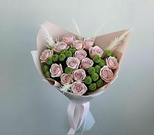 Букет цветов из:  Розы и Хризантемы в Новолотошино