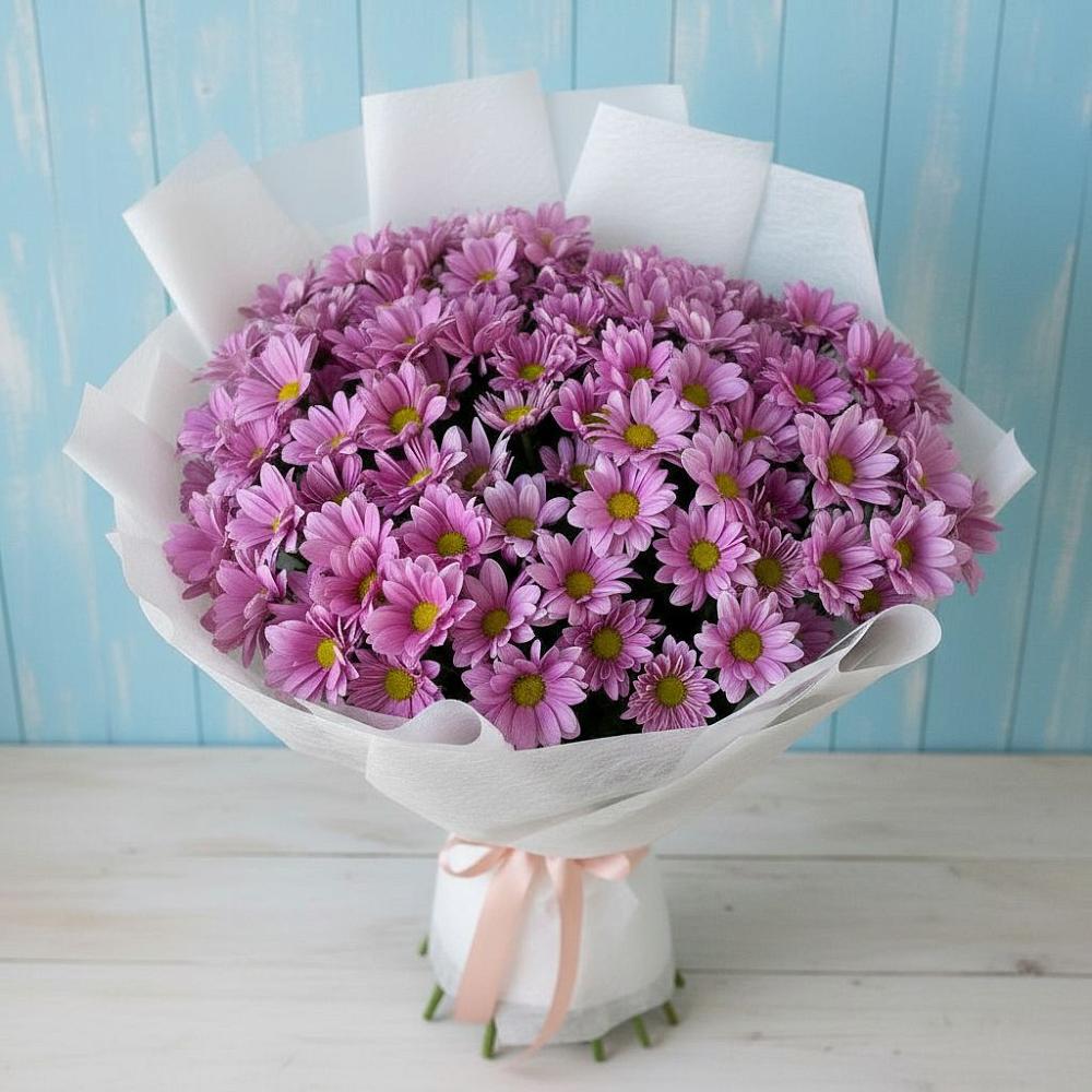 Букет цветов из: Хризантемы в Новолотошино