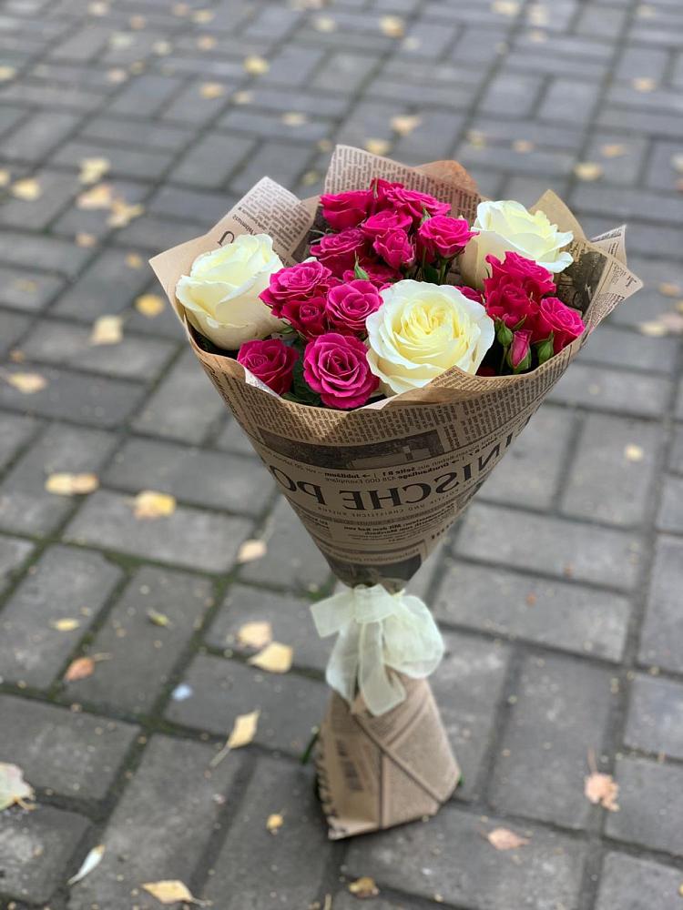 Букет цветов из: Розы в Новолотошино