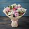 Букет цветов из: Хризантемы, Альстромерии и Розы в Новолотошино